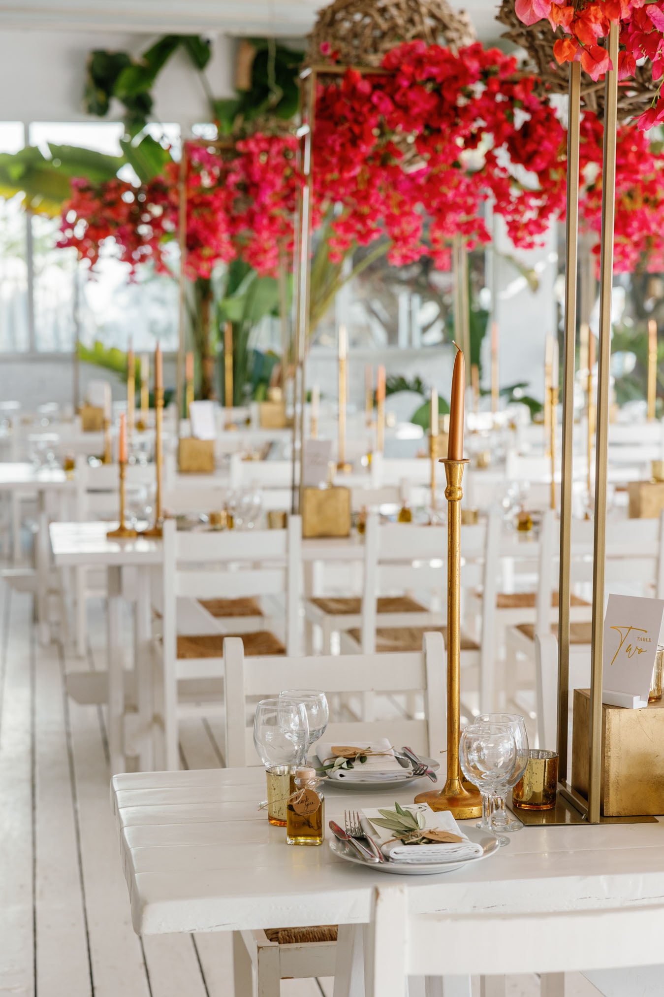 Beachfront wedding venue at Agia Anna, Naxos, Santana Weddings