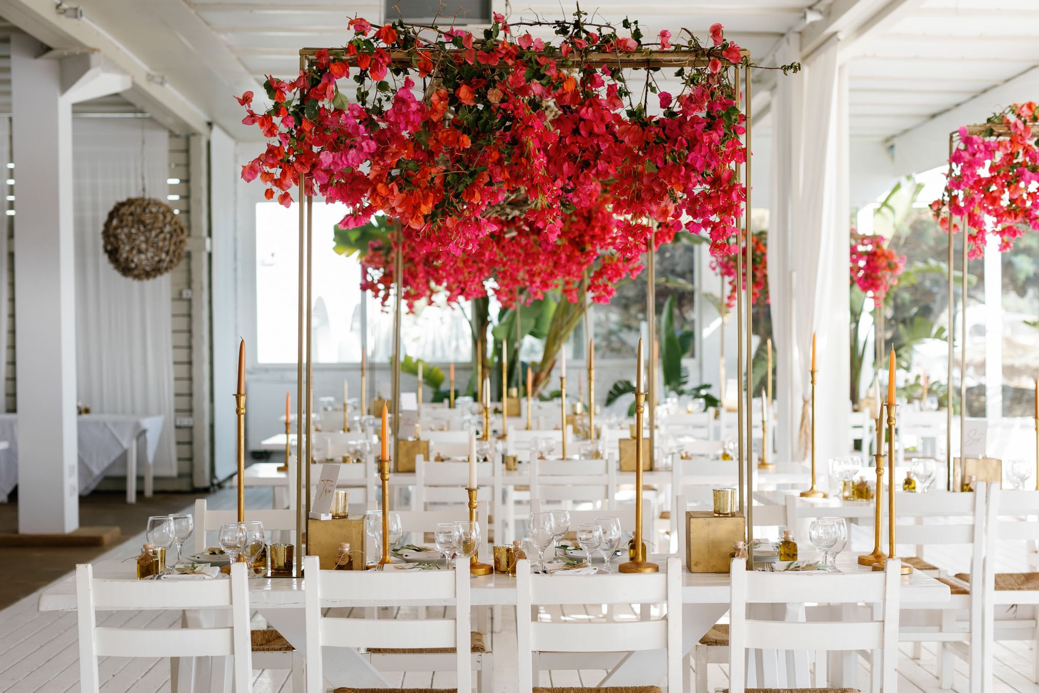 Sea view at Santana Weddings venue, Naxos Cyclades